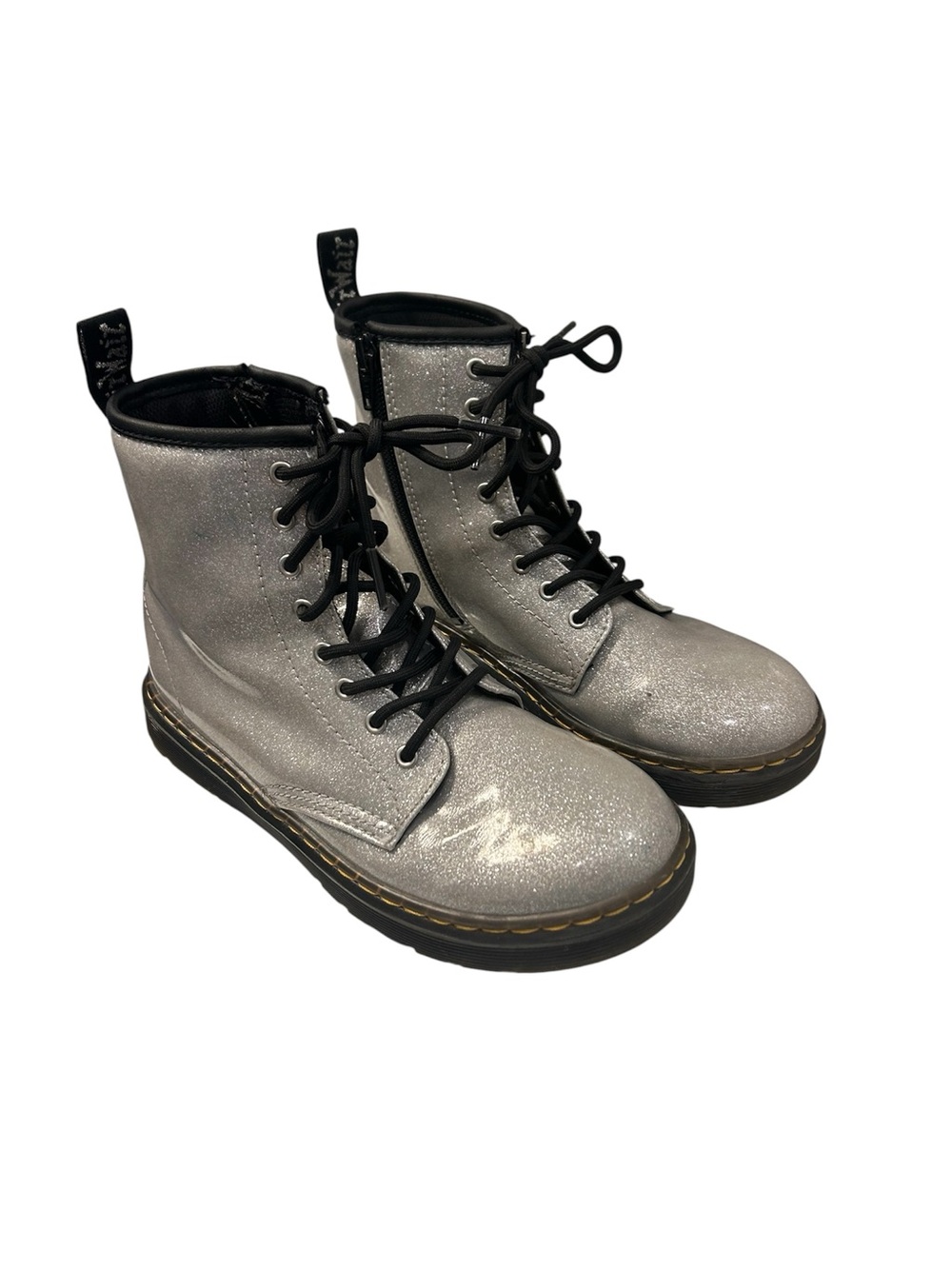 Dr. Martens Zavala Glitter Boots – Kids Size 5 ✨